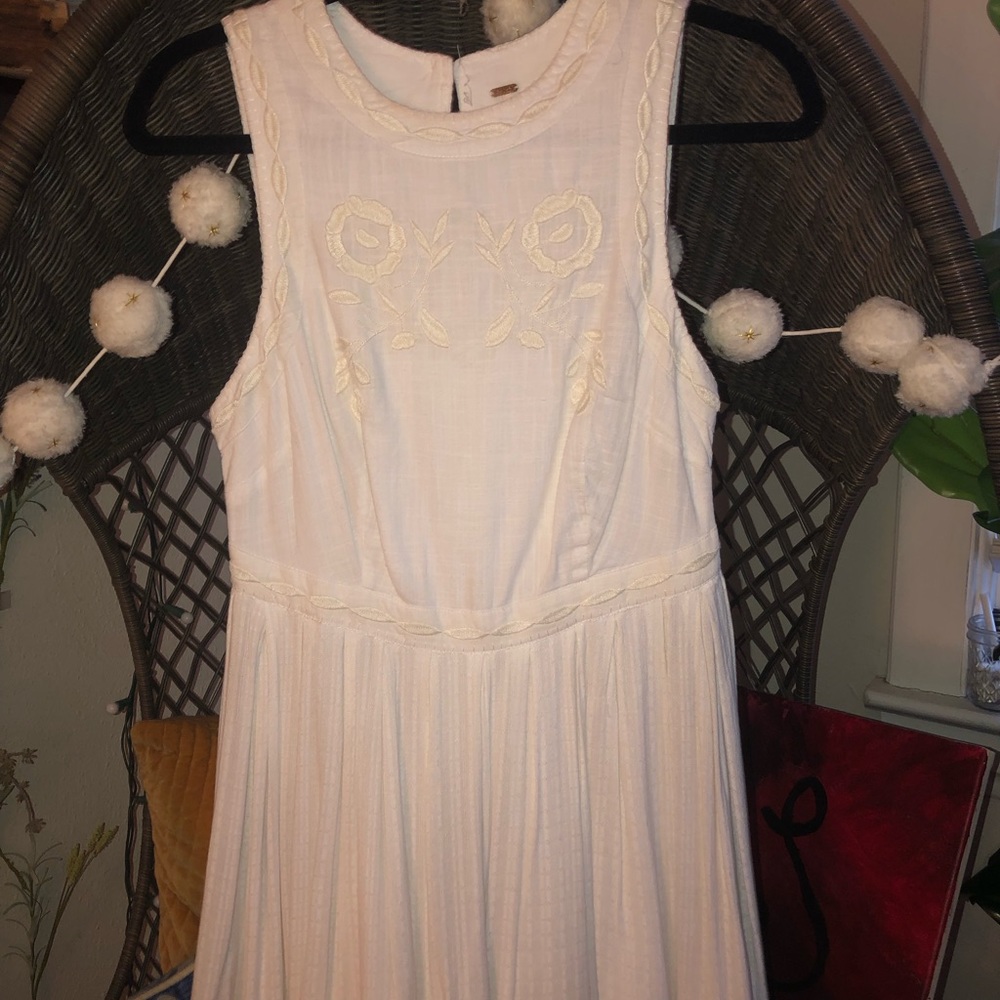 White free people dress